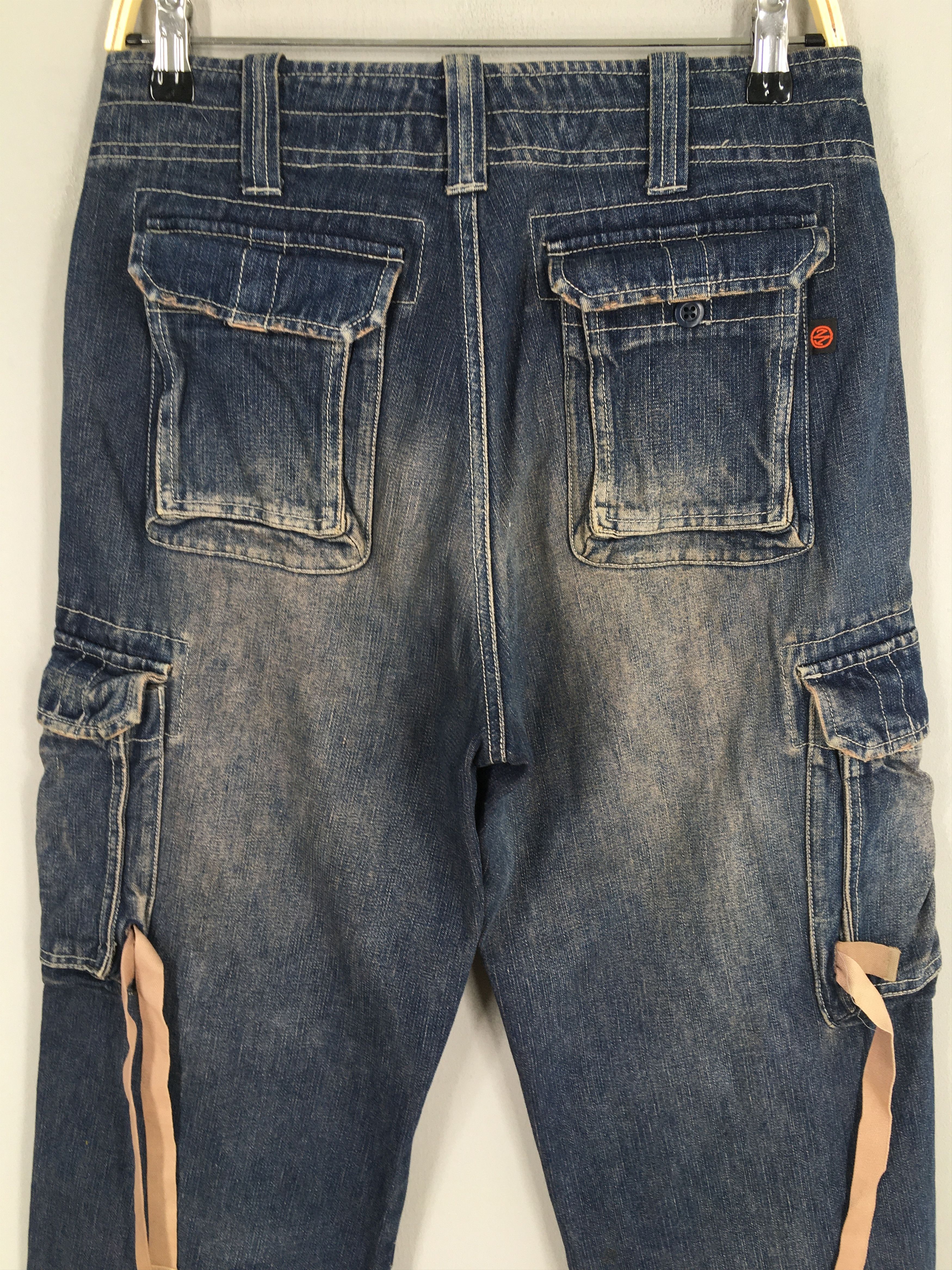 Hobo Size 29x30 Japanese 291295 Homme Cargo Carpenter Pants S674 Size US 29 - 9 Thumbnail