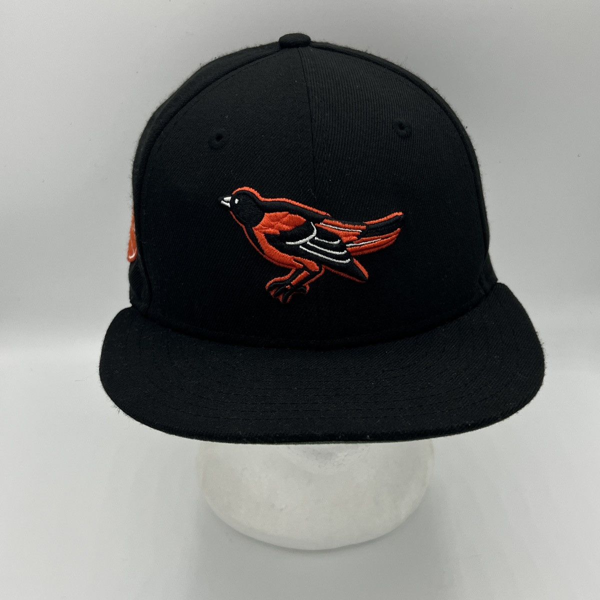 MLB × New Era × Vintage Baltimore ORIOLES Baseball Hat Signed by THE BIRD Mascot - 7 Size ONE SIZE - 2 Thumbnail