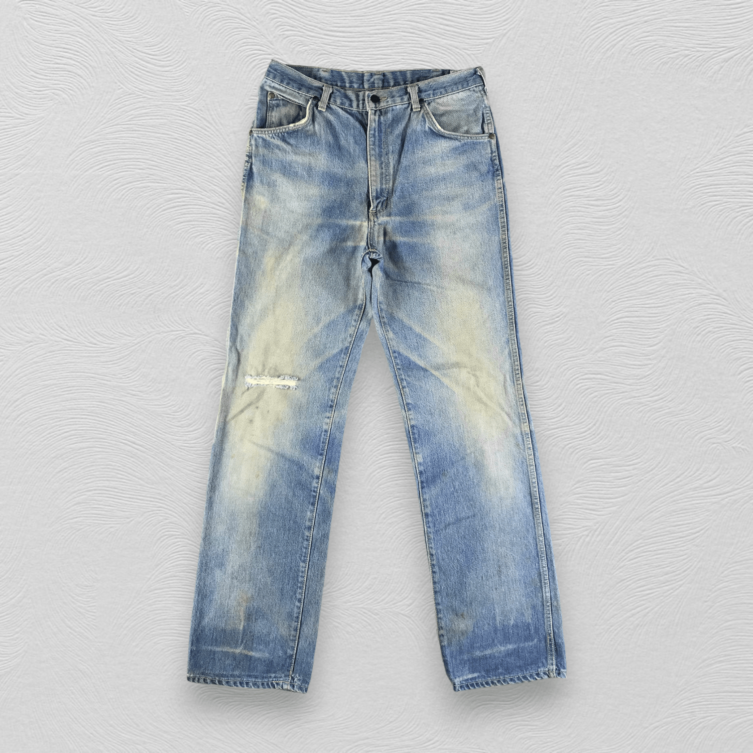 Vintage Vintage Wrangler Jeans Distressed Denim KJ2256 Size US 30 / EU 46 - 1 Thumbnail