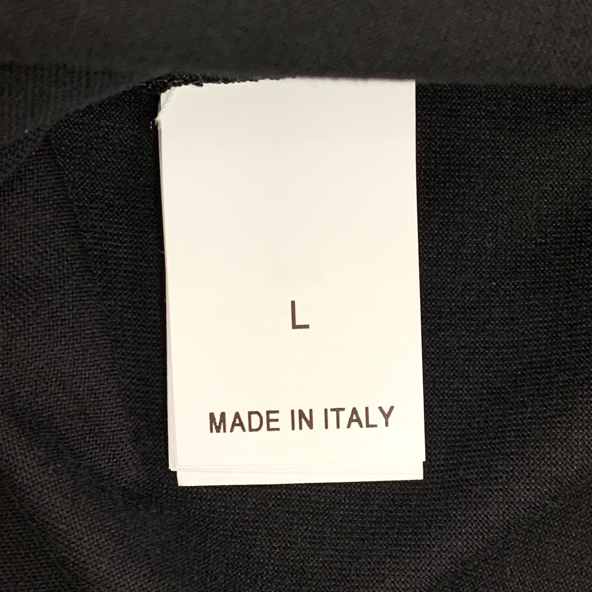 Brunello Cucinelli Brunello Cucinelli Black Beaded Pocket Cotton T-shirt Size US L / EU 52-54 / 3 - 6 Thumbnail