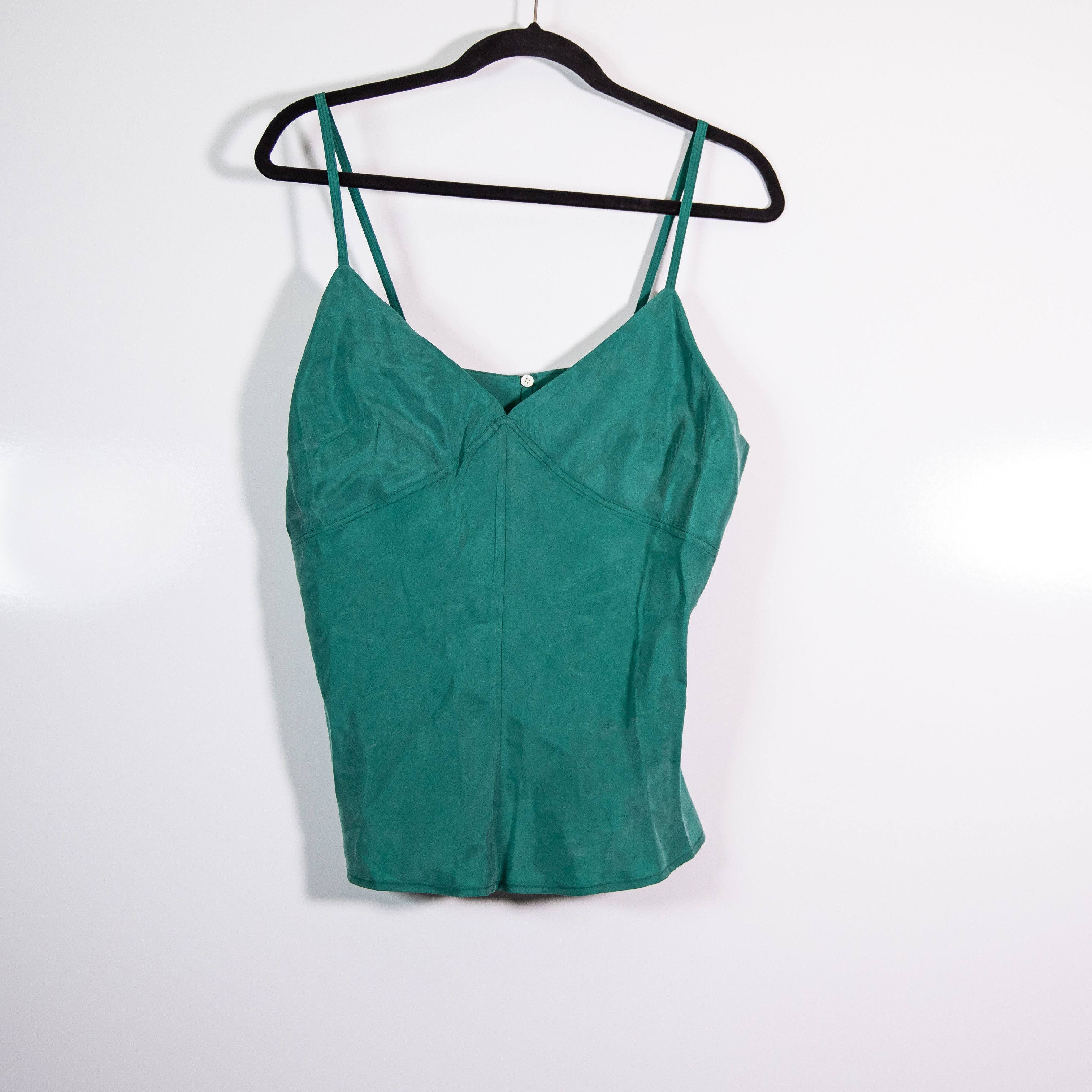 Alex Mill Alex Mill Cupro Microfiber Triangle Bralette Size L / US 10 / IT 46 - 1 Thumbnail