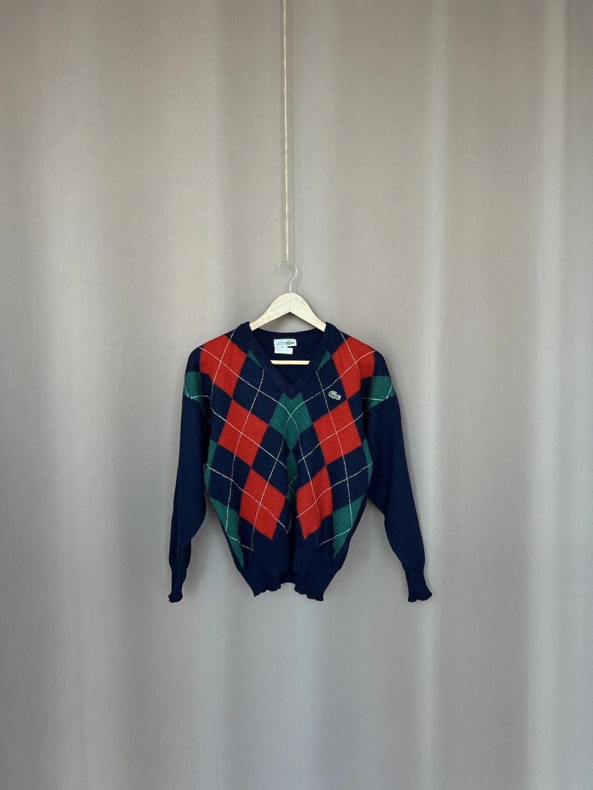 Lacoste Chemise Lacoste Wool Sweater Womens Size 4 or M Jumper Size M / US 6-8 / IT 42-44 - 1 Thumbnail