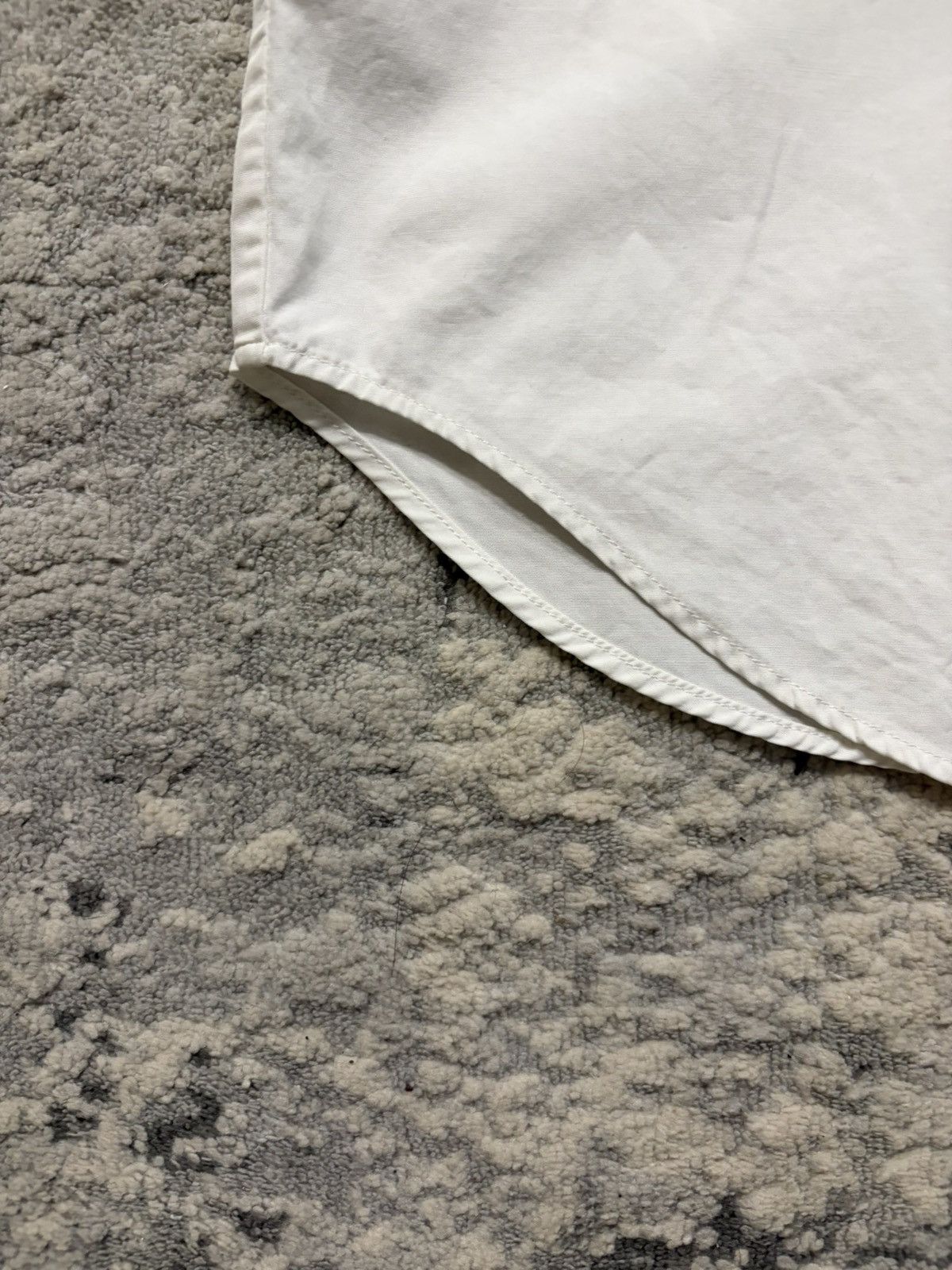 Maison Margiela Margiela - Oxford Outside Stitch White Shirt Size US L / EU 52-54 / 3 - 5 Thumbnail