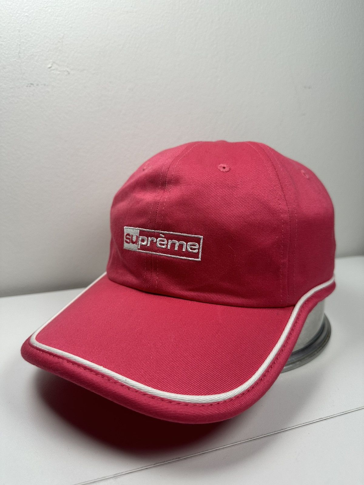 Supreme Supreme Piping 6-Panel Cap Hat Size ONE SIZE - 4 Thumbnail