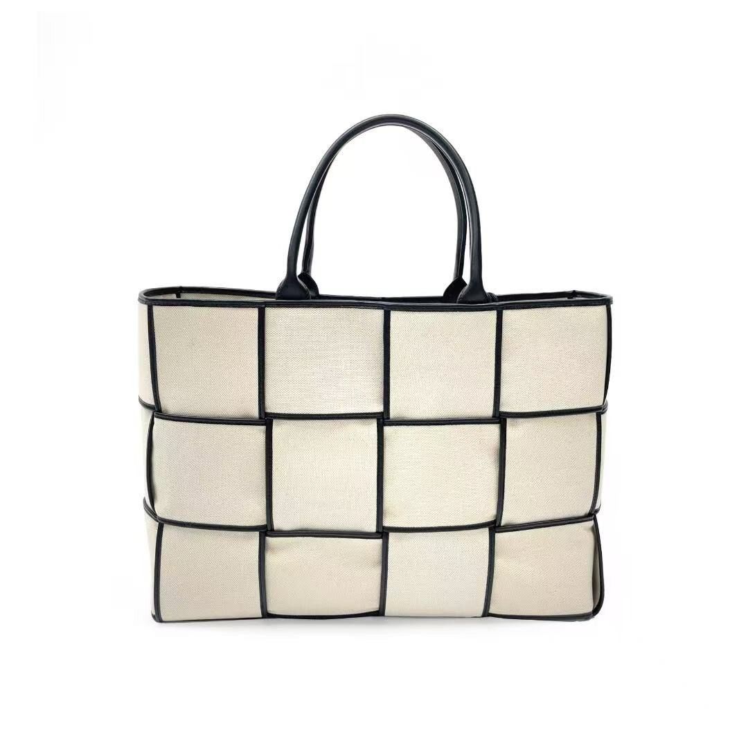 Bottega Veneta Bottega Veneta Large Arco Canvas Tote Bag Size ONE SIZE - 2 Thumbnail
