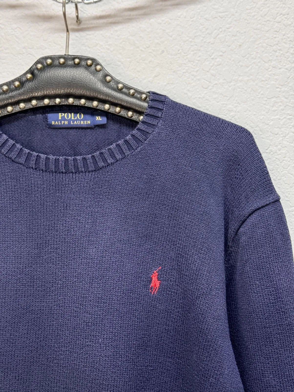 Polo Ralph Lauren × Ralph Lauren Polo Ralph Lauren Knitted Usa Sweater Y2K Japanese Style Size US XL / EU 56 / 4 - 6 Thumbnail