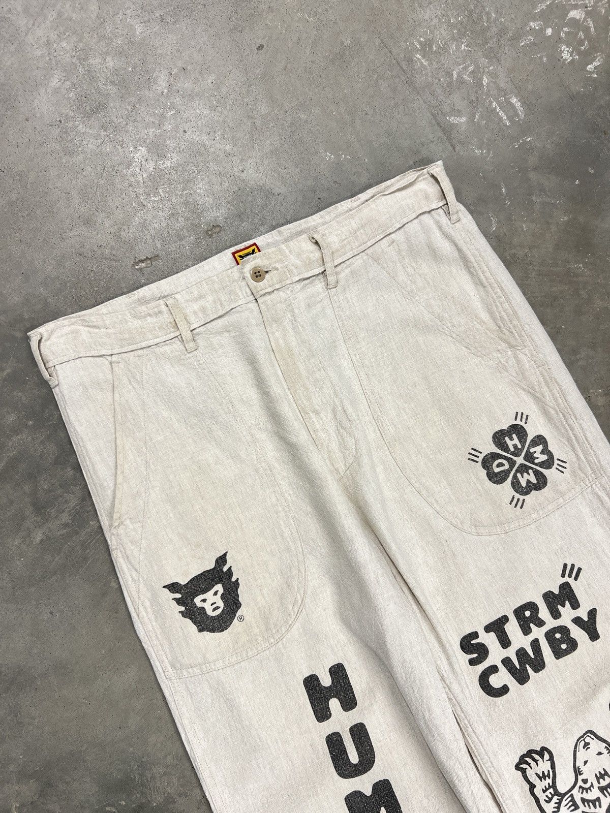 Human Made Human Made Linen Pants Size US 34 / EU 50 - 3 Thumbnail