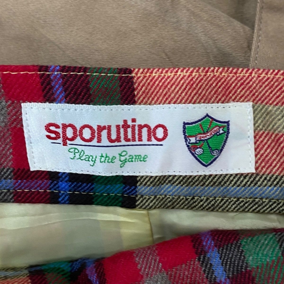 Vintage Vintage SPORUTINO GOLF Tartan Plaids Checks High Waisted Size 24" / US 00 / IT 34 - 6 Thumbnail