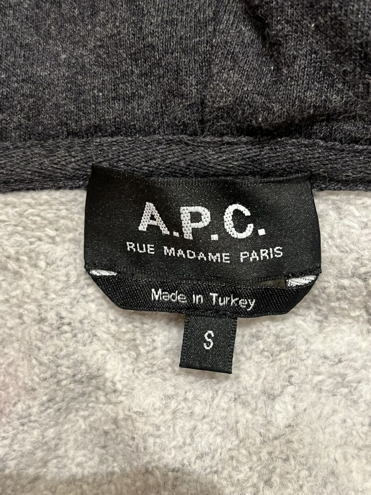 A.P.C. A.P.C Locker Zip Hoodie Size US S / EU 44-46 / 1 - 3 Thumbnail