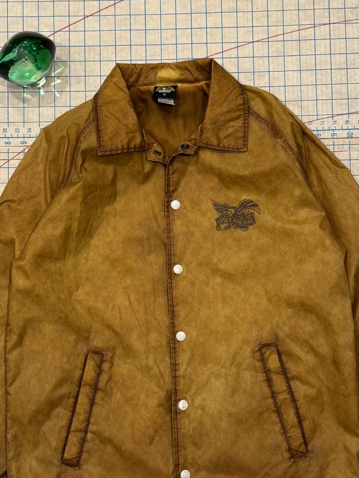 Loser Machine Company NWT Loser Machine Faded Brown Coaches Jacket Size Medium Size US M / EU 48-50 / 2 - 3 Thumbnail