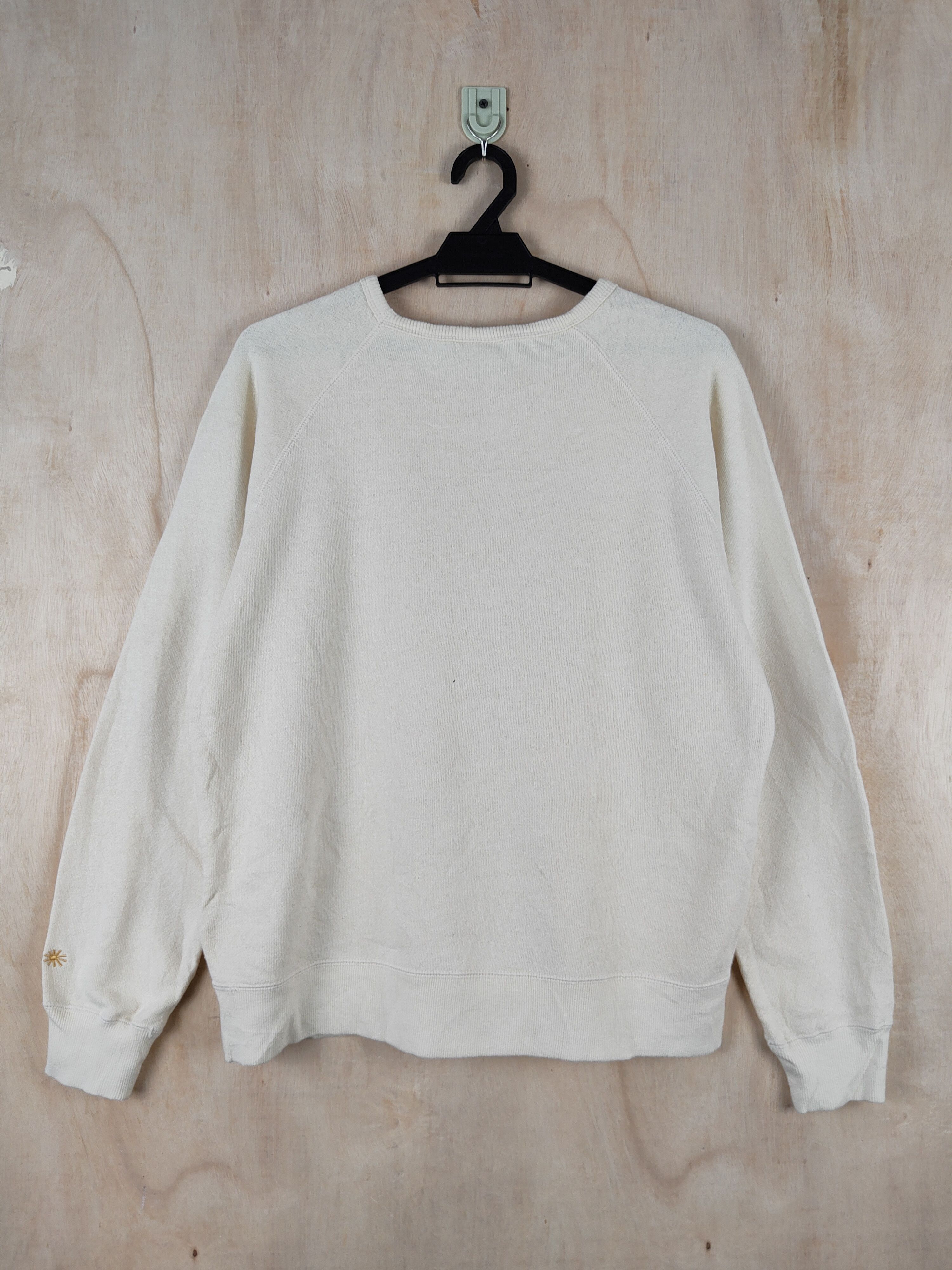 Japanese Brand Gohemp Light Yellow Sweatshirts #S2568 Size US S / EU 44-46 / 1 - 8 Thumbnail