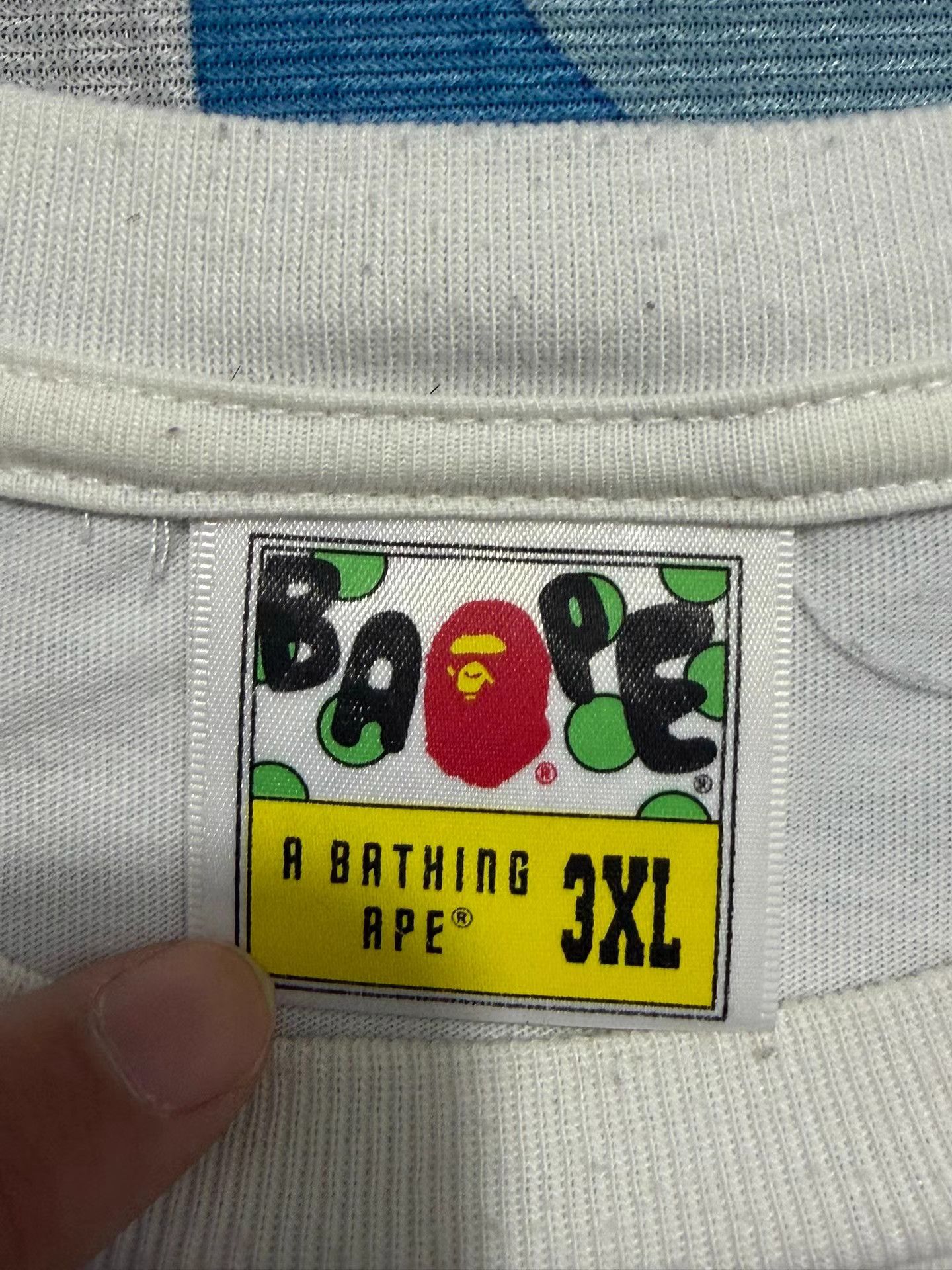 Bape BAPE Ape Head Short Sleeve Tee Size US XXL / EU 58 / 5 - 7 Thumbnail