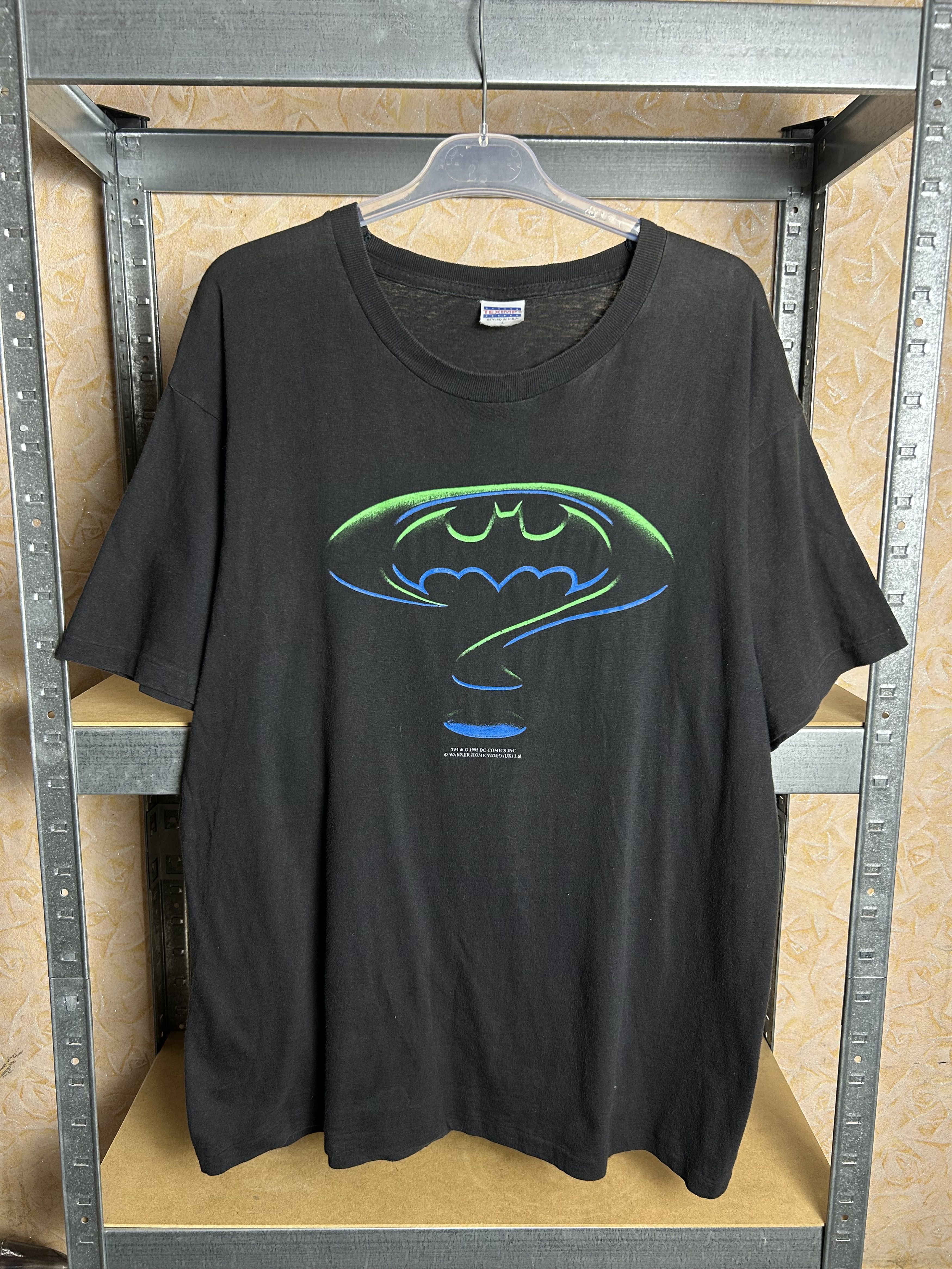 Vintage 1995 Batman Forever Promo Movie T-shirt