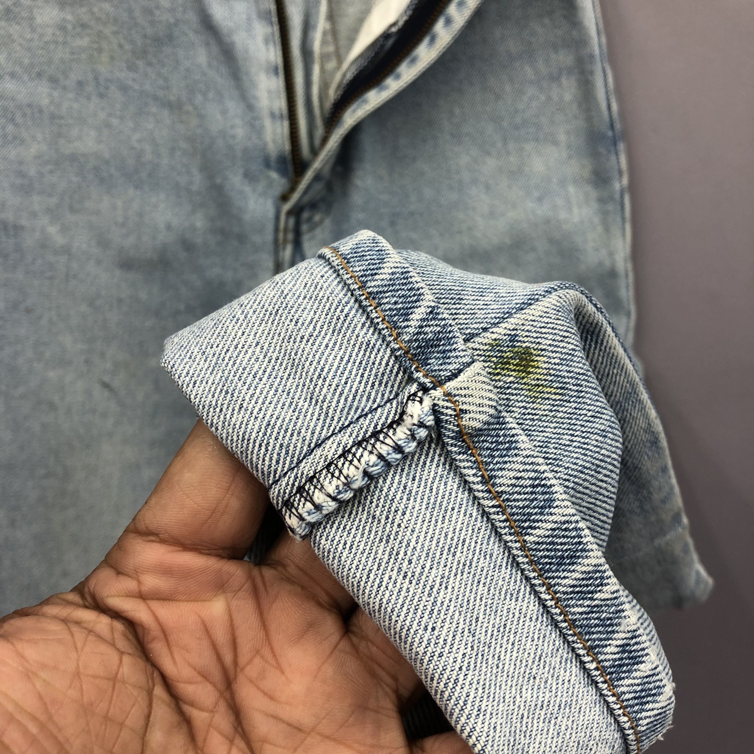 Levi's Vintage Levi's 606 Light Wash Jeans Levis Sun Faded Denim Size 24" / US 00 / IT 34 - 8 Thumbnail