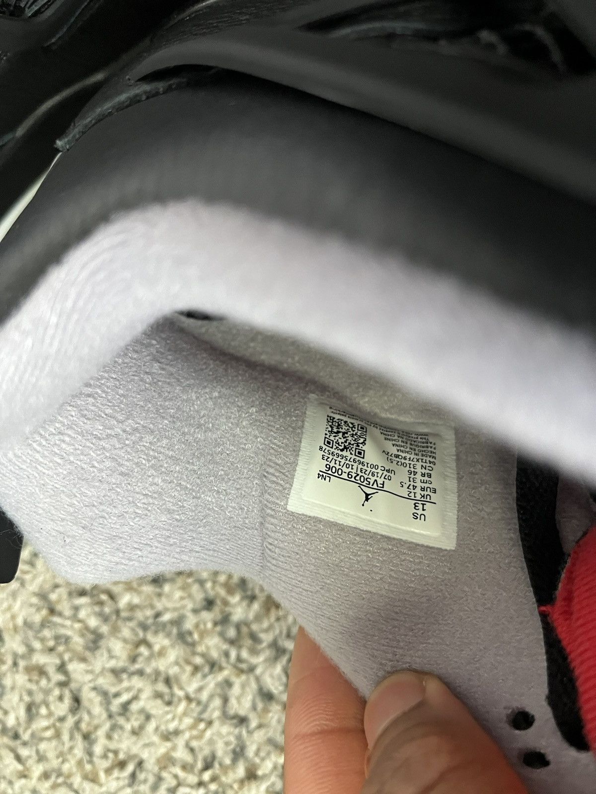 Jordan Brand Jordan Bred 4 Reimagined Size US 13 / EU 46 - 7 Thumbnail