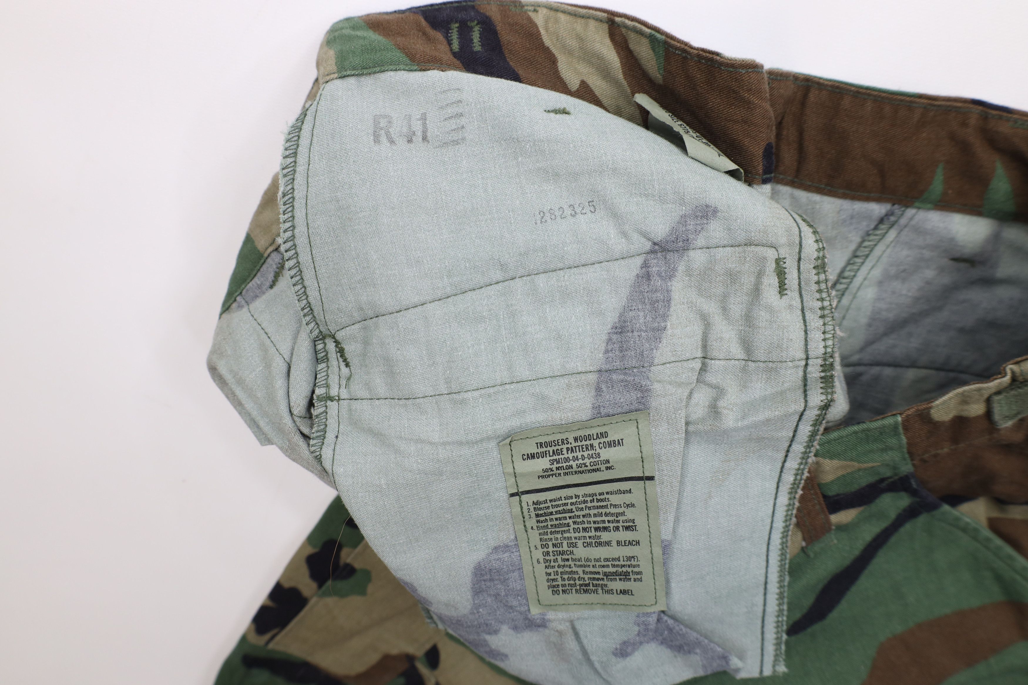 Vintage Vintage Y2K 2004 Propper Camouflage Combat Trousers Pants Size US 34 / EU 50 - 8 Thumbnail