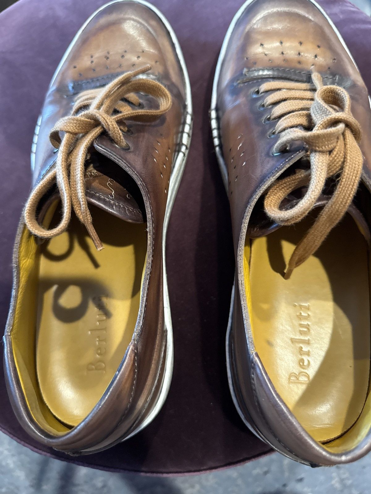 Berluti Beautiful authentic Berluti tennis shoes Size US 10.5 / EU 43-44 - 4 Thumbnail