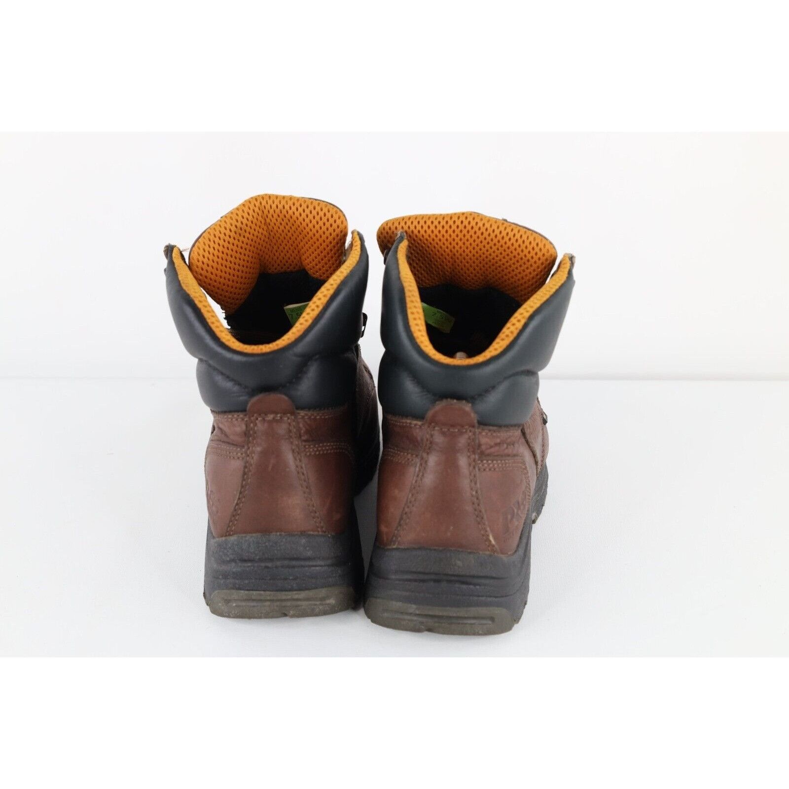 Timberland × Vintage Vintage Timberland Pro Distressed Steel Toe Leather Boots Size US 7.5 / EU 40-41 - 6 Thumbnail