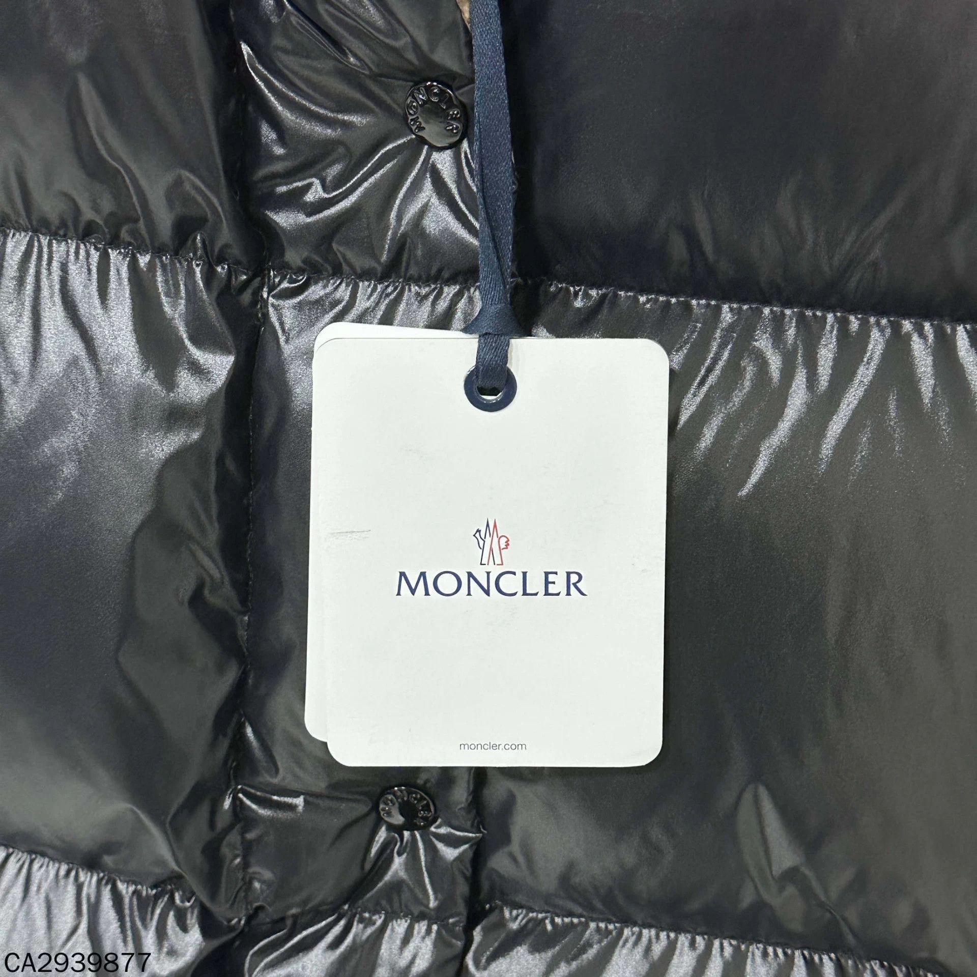 Moncler Moncler Parana black and gold down coat size 1 Size S / US 4 / IT 40 - 5 Thumbnail