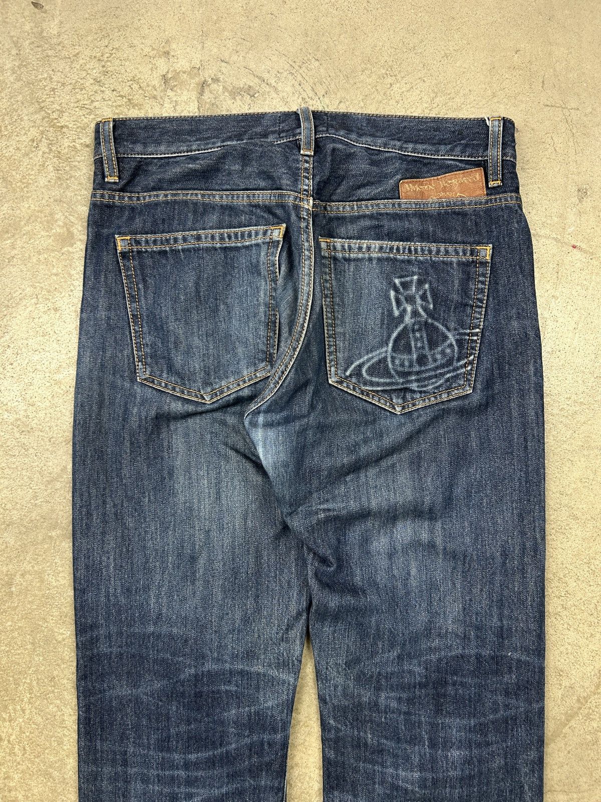 Vivienne Westwood Vivienne Westwood - Chaos Denim Jeans Size US 31 - 22 Thumbnail