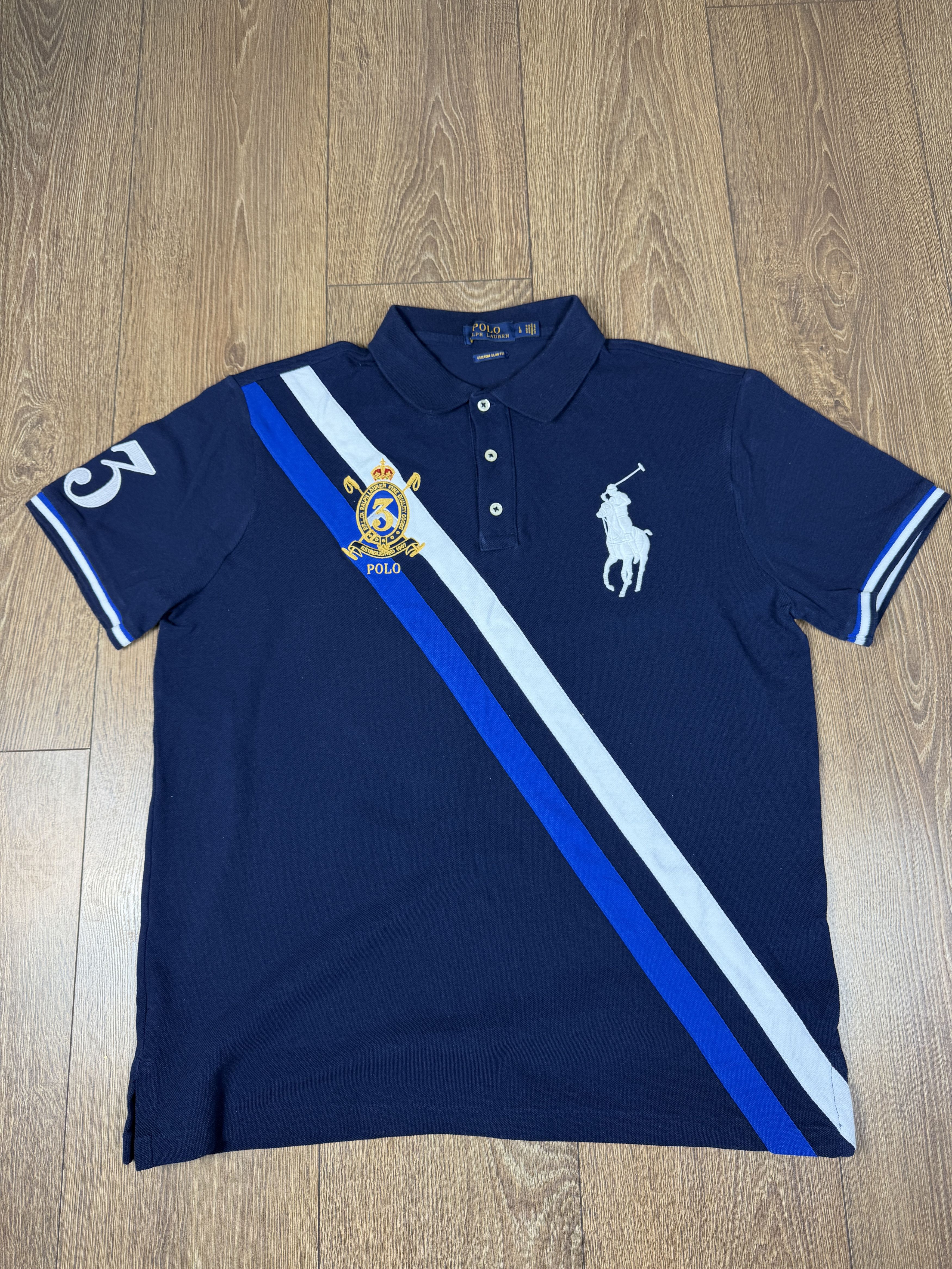 Polo Ralph Lauren 90S Vintage Polo Ralph Lauren Big Pony Collar Chief Keef Size US M / EU 48-50 / 2 - 5 Thumbnail