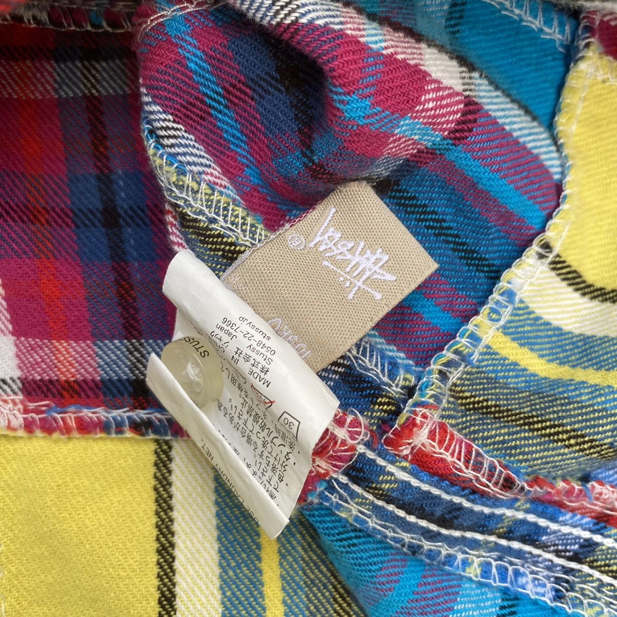 Stussy Stussy Patchwork Flannel Shirt Button Up Multicolor Size US S / EU 44-46 / 1 - 8 Thumbnail