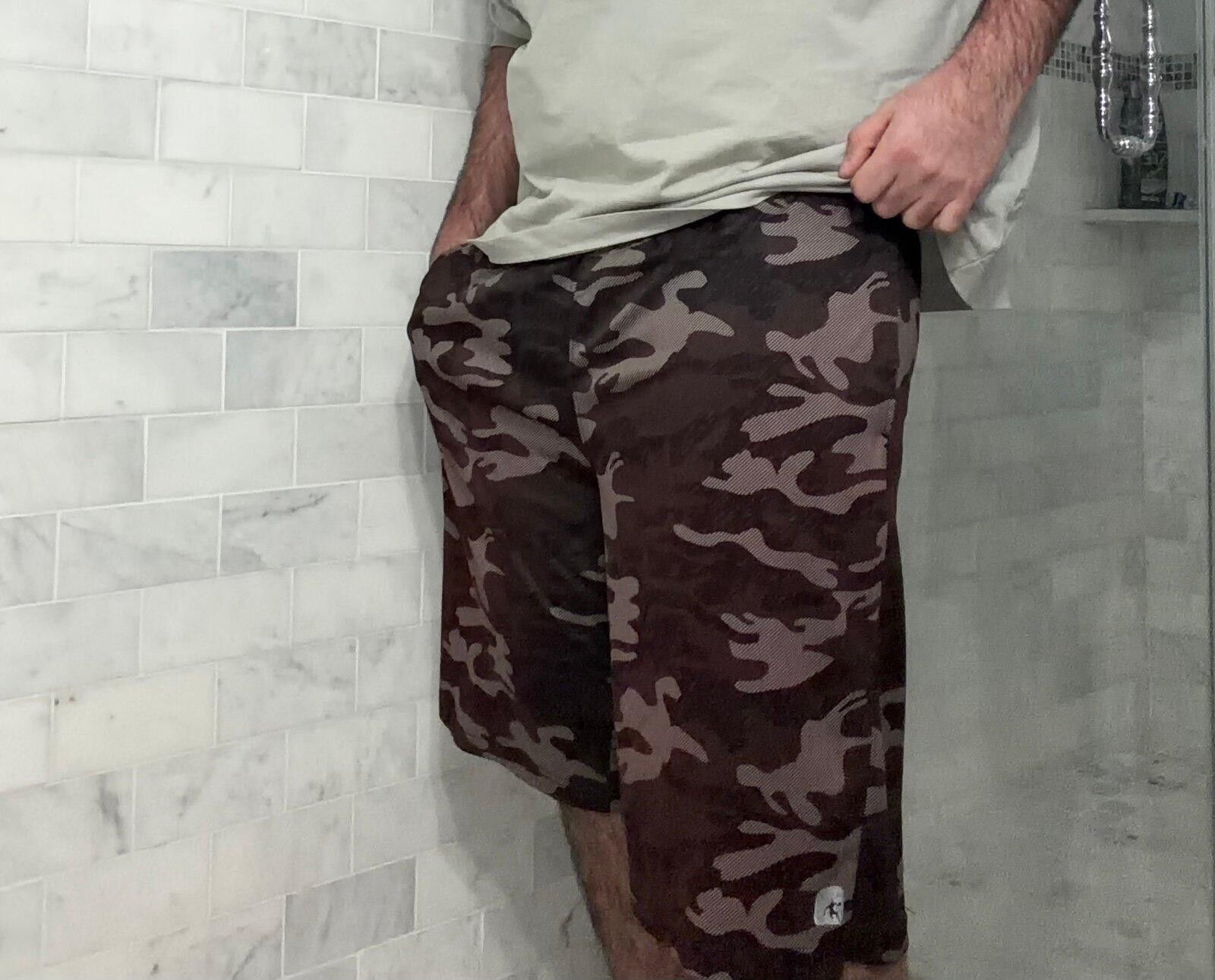 JW Anderson AND1 Brown Camo Beautiful Baggy Hoop Shorts Mens LG Vtg y2k Size US 34 / EU 50 - 1 Thumbnail