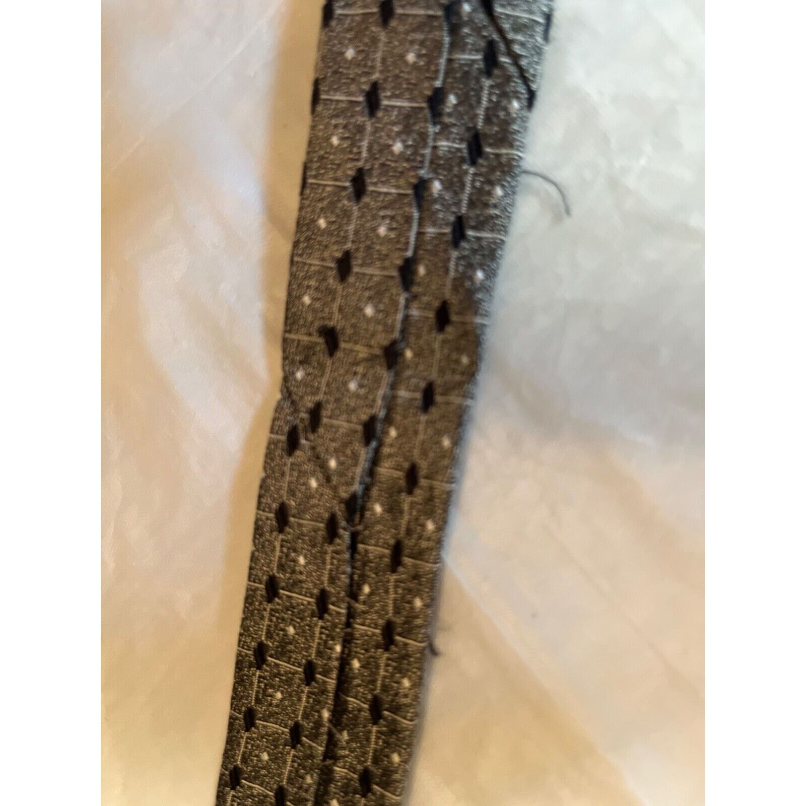 Other Valerio Garati Silk Tie ~ Gray & Black ~ Necktie Size ONE SIZE - 8 Thumbnail