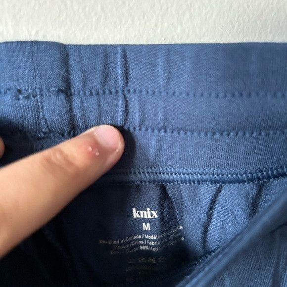 Other Knix Cropped Horizon Modal Sleep Pants Size 30" / US 8 / IT 44 - 4 Thumbnail