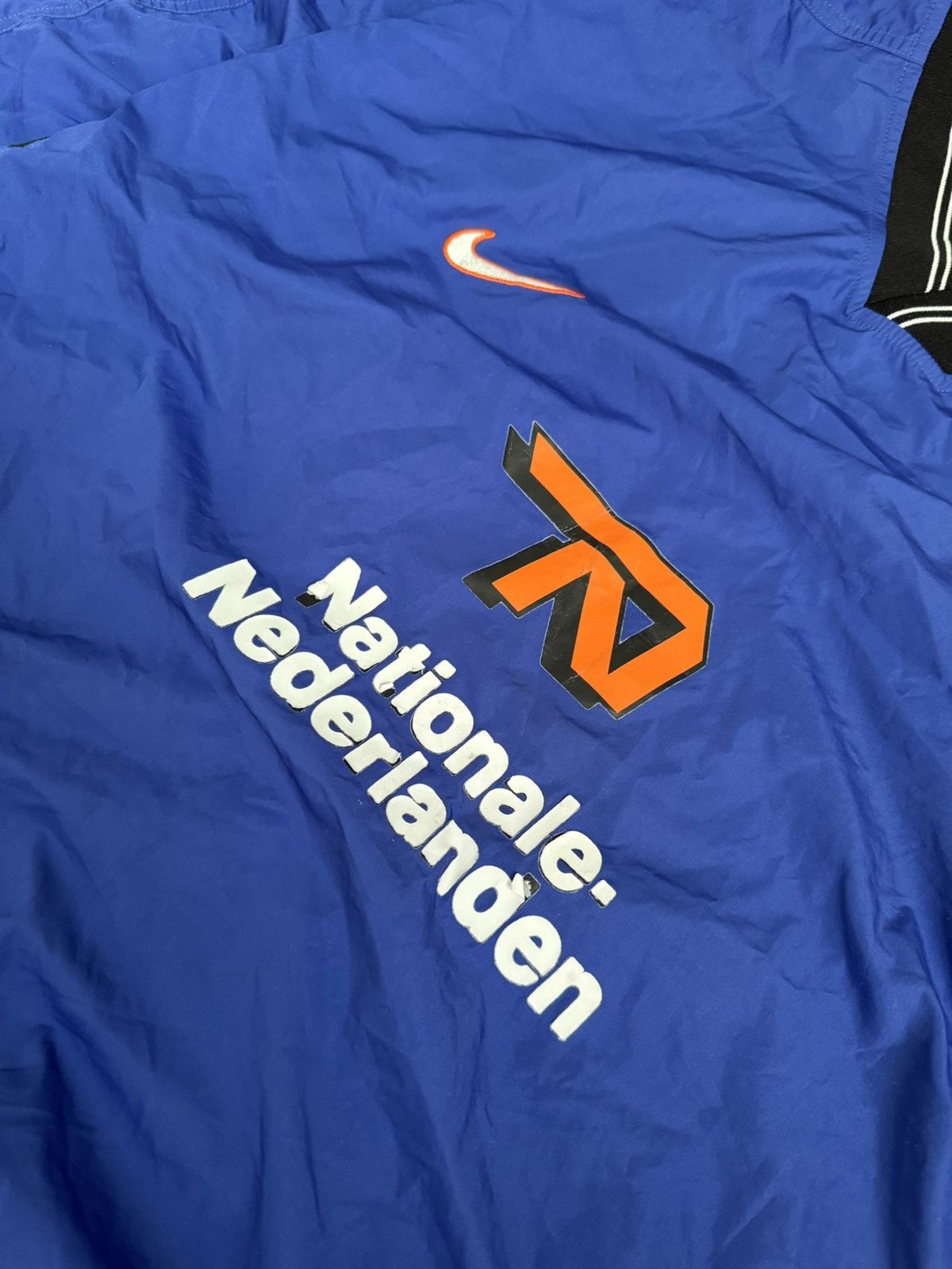 Nike × Vintage Vintage 90’s KNVB Nike Soccer Jersey Jacket Nederland shirt Size US XXL / EU 58 / 5 - 4 Thumbnail