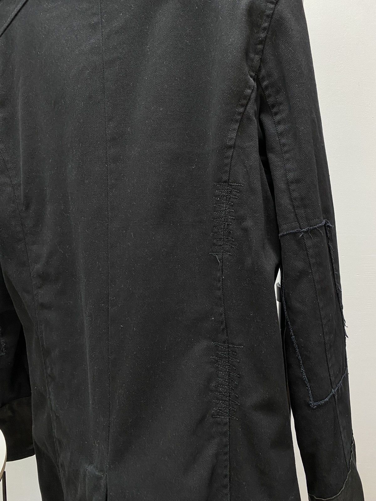 Other Vintage Faith Connexion Black Trench Coat Jacket Men’s Black Size US M / EU 48-50 / 2 - 19 Thumbnail