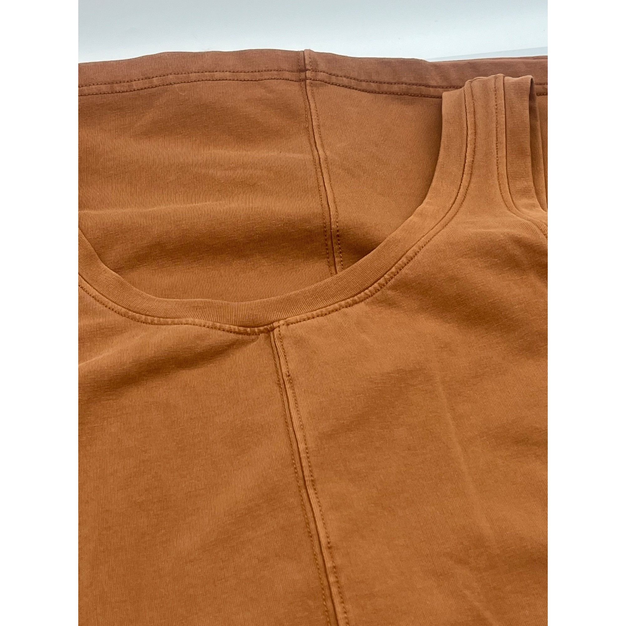 Other CASLON Scoop Neck Paneled Tank Dress In Washed Rust Argan Oi Size M / US 6-8 / IT 42-44 - 11 Thumbnail