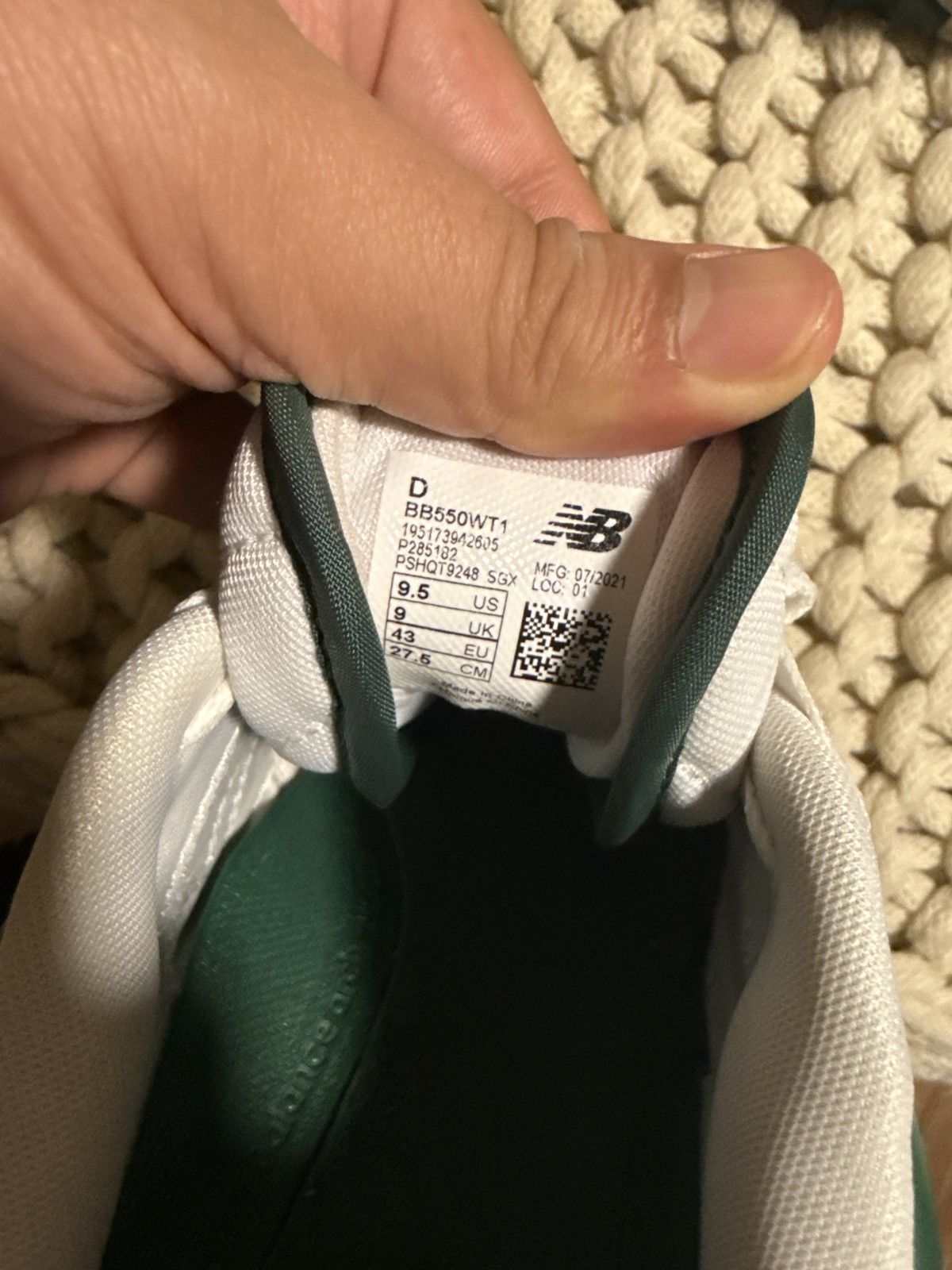 New Balance New Balance 550 Green Size US 9.5 / EU 42-43 - 6 Thumbnail