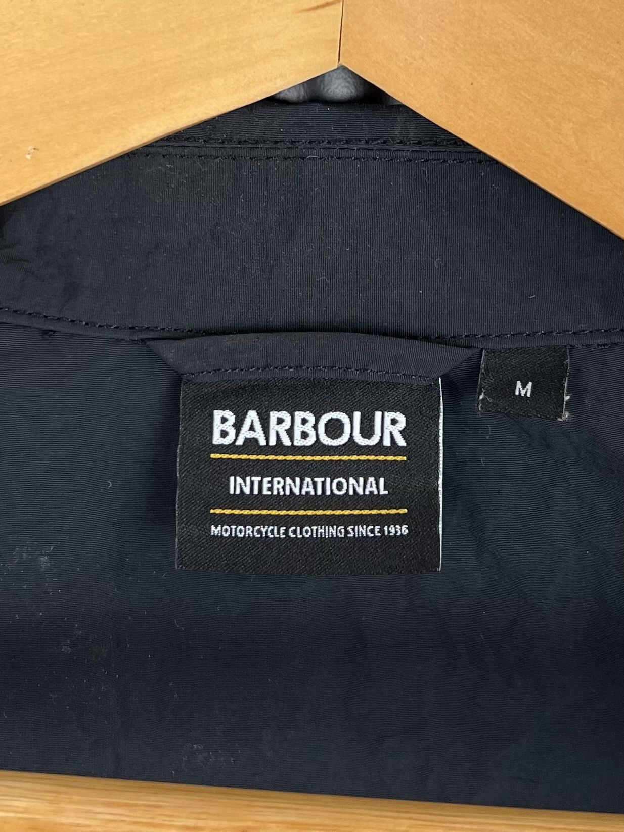 Barbour BARBOUR INTERNATIONAL Jacket Overshirt Pocket Logo Navy Mens Size US M / EU 48-50 / 2 - 10 Thumbnail