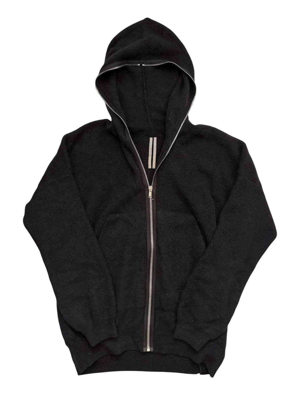 Rick Owens $3,800 2025 Concordians ALPACA Big Gimp Zip Hoodie Size US M / EU 48-50 / 2 - 4 Thumbnail