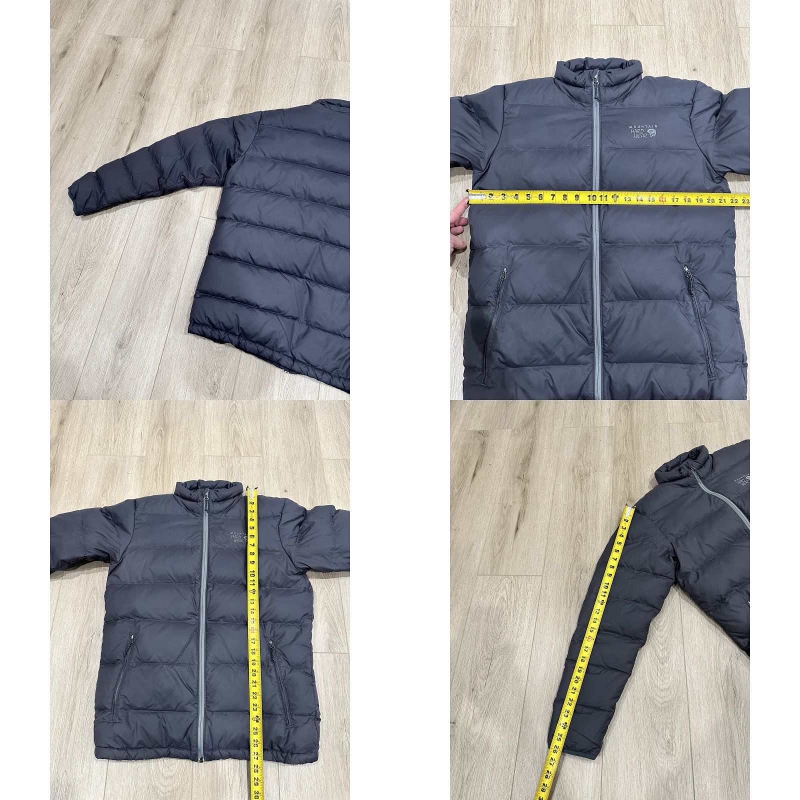 Mountain Hardwear VINTAGE Mountain Hardwear Men's Down Puffer Jacket Grey Medium Size US M / EU 48-50 / 2 - 8 Thumbnail