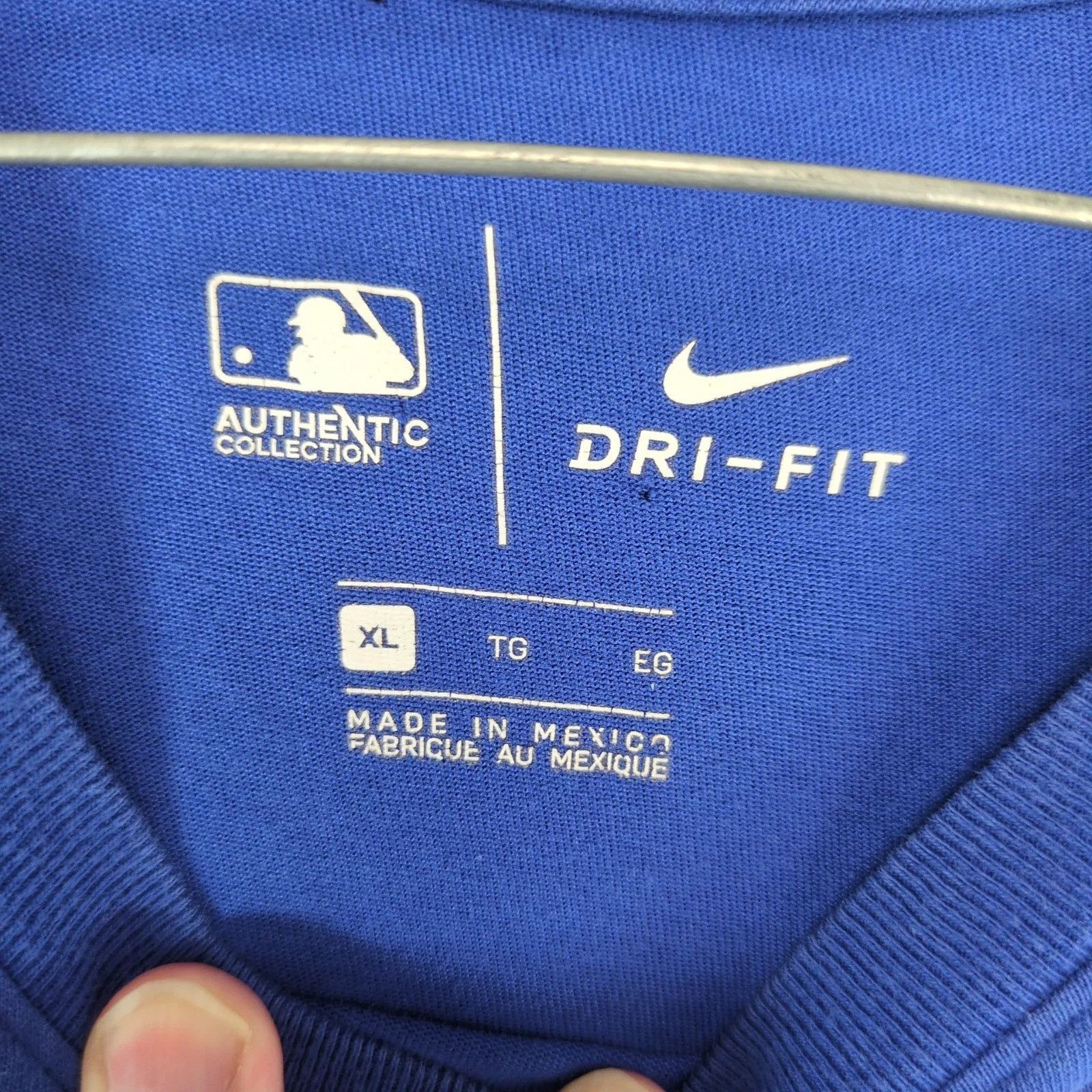 Nike Nike Chicago Cubs Baseball Men's XL Graphic T-Shirt Dri-Fit Size US XL / EU 56 / 4 - 3 Thumbnail