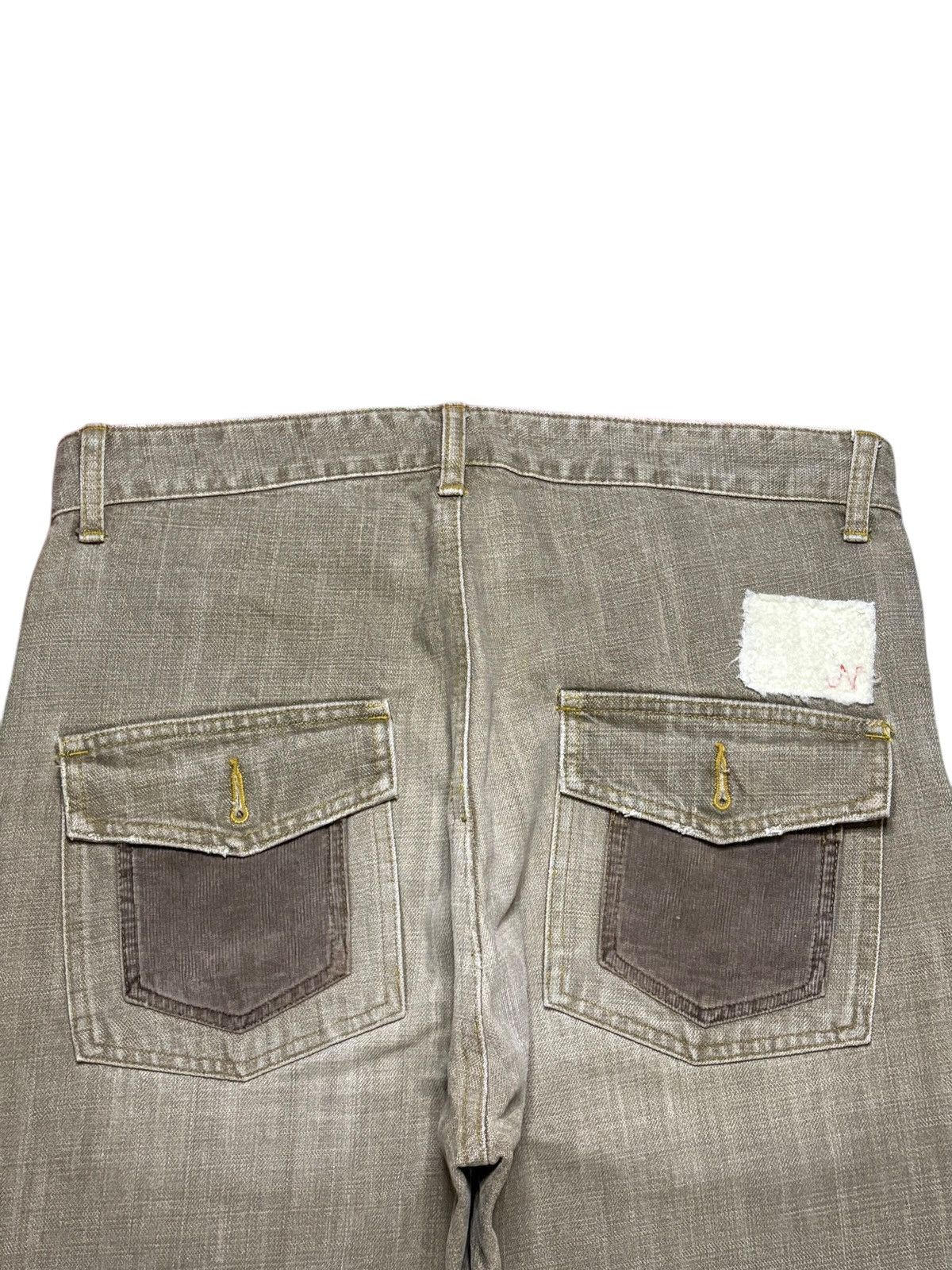 Japanese Brand Vintage Japanese Brand Faded Wash Distressed Loose Jean Size US 32 / EU 48 - 8 Thumbnail