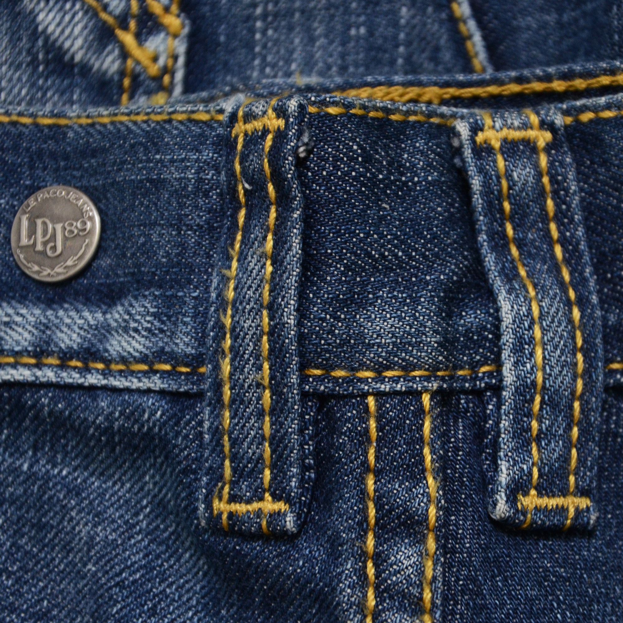 Other Le Paco Jeans Youth Fit Straight Leg Y2K New York Streetwear Size US 28 / EU 44 - 11 Thumbnail