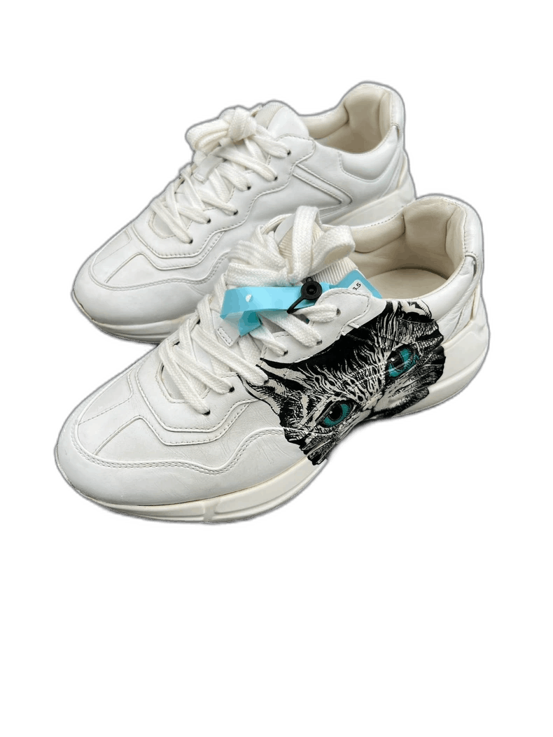 Gucci Gucci Cat Print Dad Sneakers Size 36.5 Size US 6.5 / EU 39-40 - 1 Thumbnail