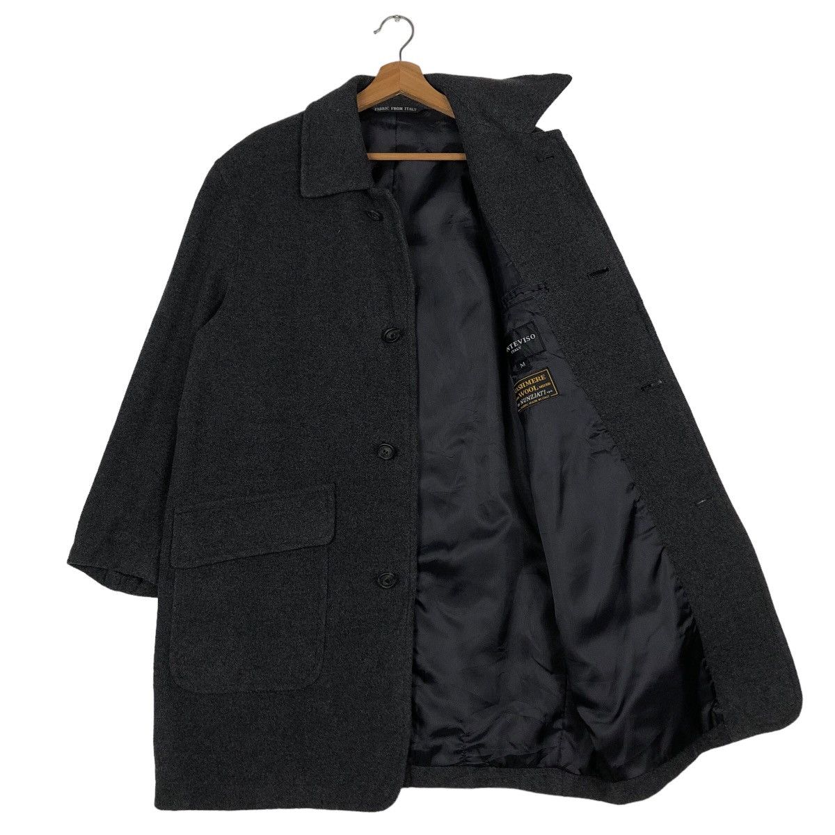 Issey Miyake 🔥Vintage Long Jacket Wool Cashmere Monteviso Japan Size US M / EU 48-50 / 2 - 11 Thumbnail