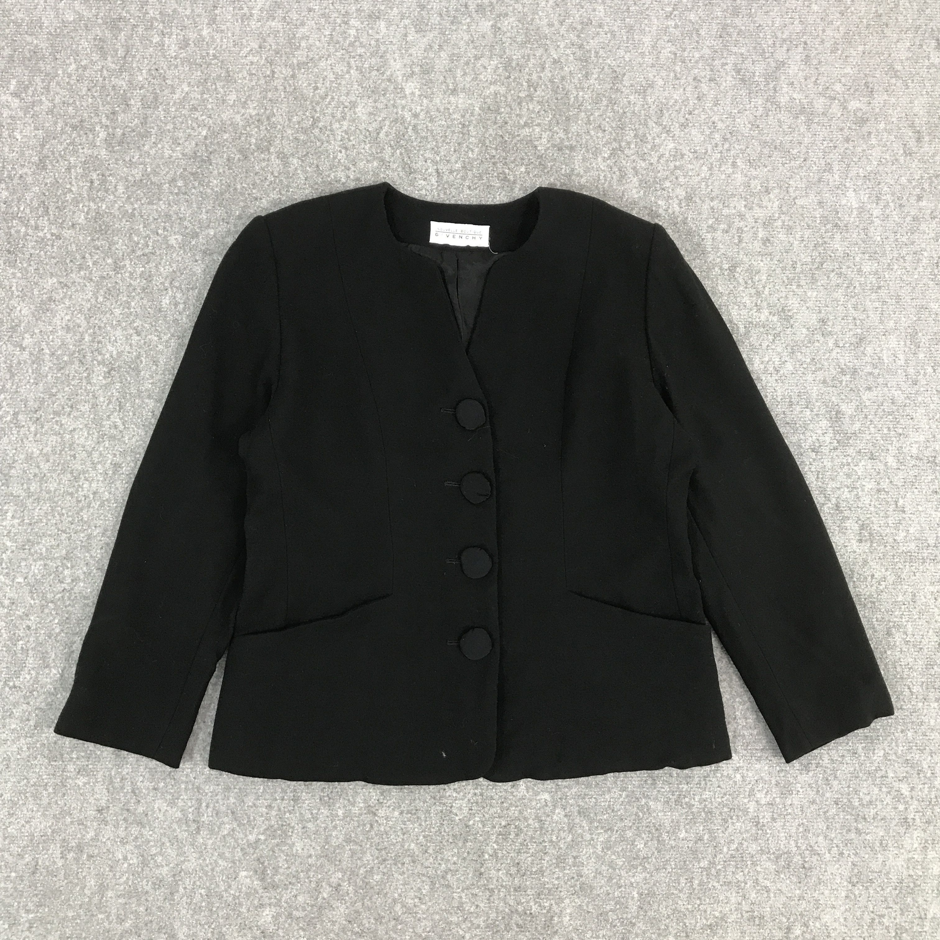 Givenchy × Japanese Brand NOUVELLE BOUTIQUE GIVENCHY WOOL BUTTON JACKET Size M / US 6-8 / IT 42-44 - 1 Thumbnail