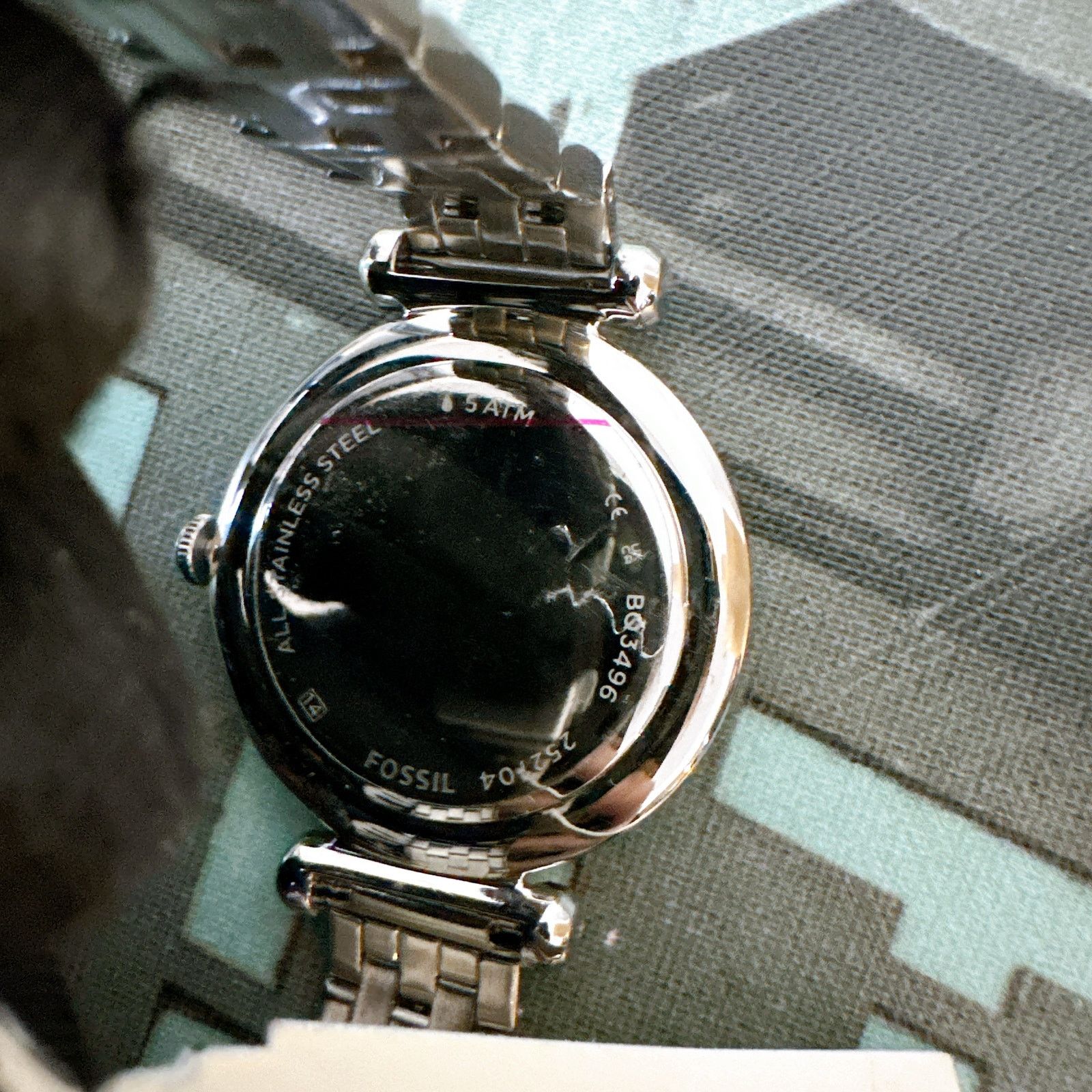 Fossil Fossil BQ3496 Tillie Three-Hand Stainless Steel Watch Size ONE SIZE - 5 Thumbnail