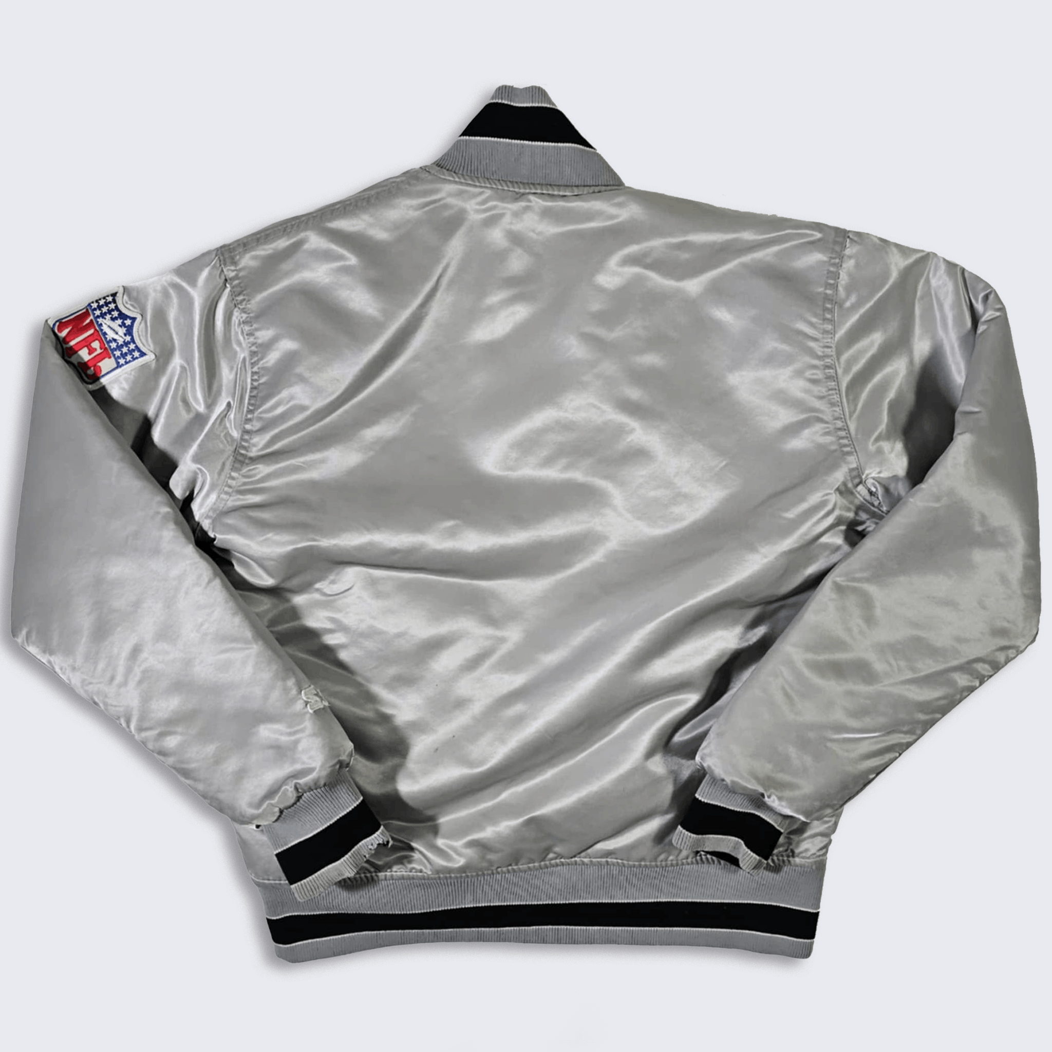 NFL × Starter × Vintage Los Angeles Raiders 80s Starter Reversible Bomber Jacket Size US S / EU 44-46 / 1 - 5 Thumbnail