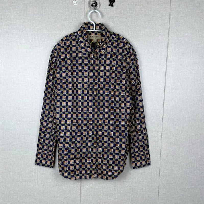 Burberry Burberry Women's Cotton Navy Shirt Size ONE SIZE - 1 Thumbnail