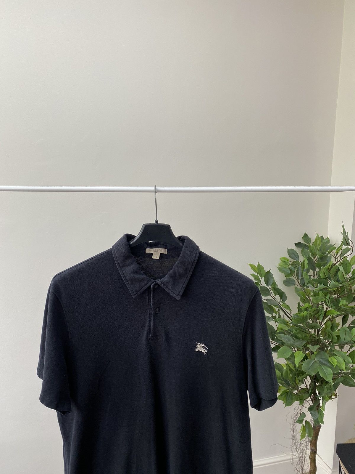 Burberry × Vintage Vintage Burberry Brit Polo T-Shirt Size US XL / EU 56 / 4 - 5 Thumbnail