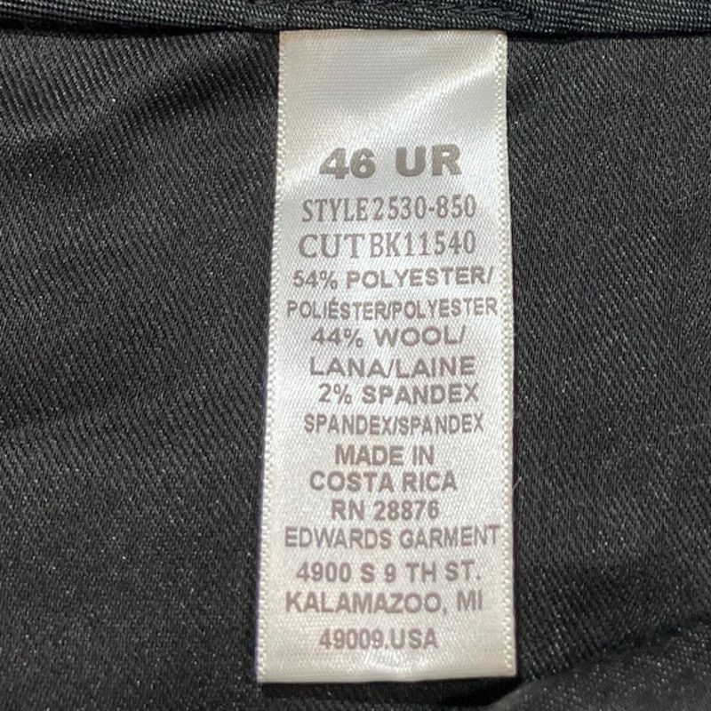Other NWT Edwards Redwood & Ross Black Wool Blend Pants 42 x 29 Size US 42 / EU 58 - 5 Thumbnail