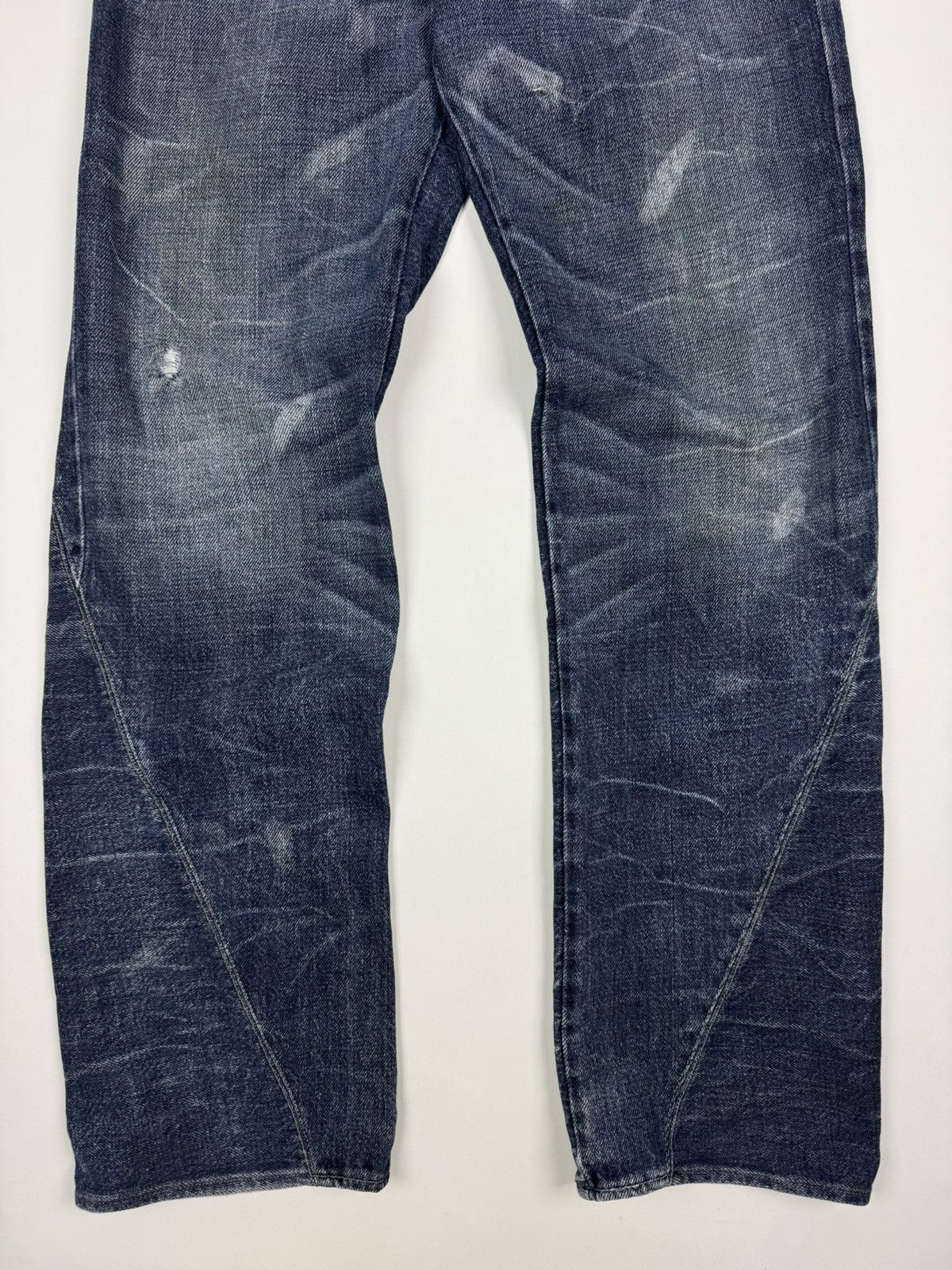 Versace Jeans Couture Distressed Versace Jeans Couture Washed Denim Jeans Size US 33 - 4 Thumbnail
