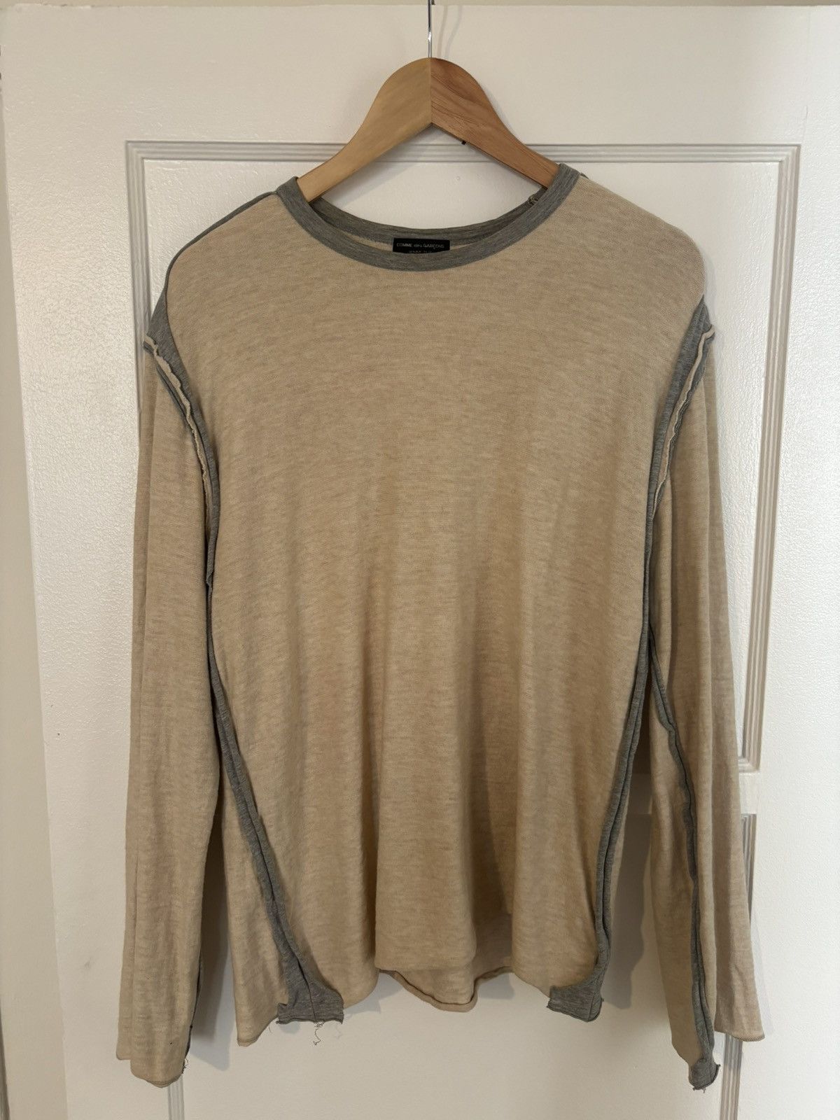 Comme des Garcons × Comme des Garcons Homme Plus Comme des garçon camel hair sweater Size US M / EU 48-50 / 2 - 1 Thumbnail