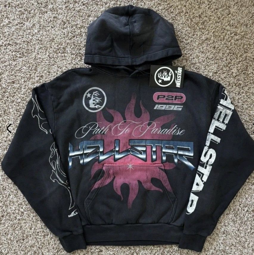 HELLSTAR hellstar racer hoodie Size US L / EU 52-54 / 3 - 1 Thumbnail